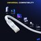 Maximm Cat6 Ethernet Cable 2ft 10Gbps 550MHz UTP, 100PK, White, 100PK WH100PK04 - alternate 6