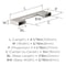 Amerock Cityscape 3 inch (76mm) Center-to-Center Satin Nickel Cabinet Pull, 25PK 25VMP37130G10 - alternate 4