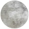 Homeroots 8' Beige Tan And Gray Round Abstract Washable Indoor Outdoor Area Rug 577753 - alternate 6