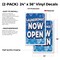 Signmission Laundromat, Vinyl Decals Only 24 Inch x 36 Inch, Vinyl Decal, 2PK DSB-2436-2PACK-30398 - alternate 2
