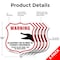 Signmission Alligator Warning Shield Sign Warning Al, 12 inch X 12 inch, Aluminum Metal Sign, 5PK SHI-A-5Pack-12-359 - alternate 3