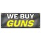 Signmission We Buy Guns, 18 Inch x 48 Inch, Banner B-30182 - alternate 1