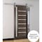 Sartodoors Sturdy Barn Door Frosted Glass 36x84 Solid Core Modern Interior QUADRO4088BD-S-CA-3684 - alternate 1