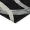 Homeroots 9' X 12' Black Ivory And Gray Abstract Washable Indoor Outdoor Area Rug 599110 - alternate 6