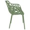 Leisuremod Modern Devon Aluminum Armchair, Khaki Green, 2PK DCA23G2 - alternate 7