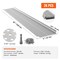Vevor Gutter Guard 5 in Wide 104 ft Length Cover Mesh Leaf Debris Protection 5in-104 - alternate 8
