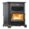 Us Stove Co Ashley Hearth Pellet Stove with 170lb Hopper, 25-1/2in W, 25-1/2in D, 40.4in H, 50,000 Btu/hr Heating AP5622-W - alternate 3