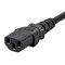 Monoprice Extension Cord - IEC 60320 C14 to IEC 60320 C13_ 18AWG_ 10A_ 3-Prong_ 6450 - alternate 4