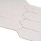 Apollo Tile Festa 1.7 in. x 9.6 in. Matte White Ceramic Picket Wall and Floor Tile 2.37 sq. ft./case, 23PK APLPCD88WTMA - alternate 10