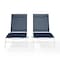 Crosley Weaver 2-Piece Outdoor Chaise Lounge Set KO70390WH-NV - alternate 10