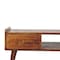 Homeroots 39in Brown Solid Wood Enclosed and Open Storage TV Stand 719195 - alternate 10