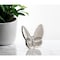 Homeroots 3" Gray Crystal Butterfly Figurine Tabletop Sculpture 554005 - alternate 5