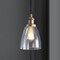 Jonathan Y Cleo 5.5" Adjustable Metal/Glass LED Pendant, Brass Gold JYL3518B - alternate 12