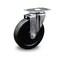 Service Caster 5 Inch Soft Rubber Wheel Swivel Top Plate Caster SCC-20S514-SRS - alternate 1