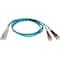 Tripp Lite Fiber Optic Cable, Dplx, MMF, 50, OM3, 3m N818-03M - alternate 1