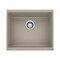 Blanco Precis SILGRANIT 21in Single Bowl Undermount Kitchen Sink - Truffle 517677 - alternate 1