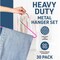 Lifemaster Pink Metal Non-Slip Pants Hangers, Heavy Duty, Space-Saving, Closet Organizer, 30PK LMMTPIK33 - alternate 6