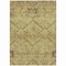 Homeroots 5' X 8' Brown Beige And Artichoke Green Floral Washable Indoor Outdoor Area Rug 588883 - alternate 7
