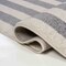 Jonathan Y Bandol Modern Classic Mitre Stripe Gray/Ivory 5 ft. x 8 ft. Area Rug MOH211E-5 - alternate 7