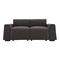 Homeroots 36" Dark Brown Fabric Sofa 568285 - alternate 1