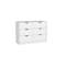 Homeroots 42" White Six Drawer Double Dresser 544054 - alternate 6