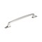 Amerock Highland Ridge 10-1/16 inch 256mm Center-to-Center Polished Nickel Cabinet Pull BP55329PN - alternate 1