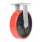 Vestil Polyurethane Rigid Caster 8 In. Diameter x 2 In. Width 1474 Lb. Capacity Red/Black CST-VE-8X2PU-R - alternate 1