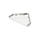 Gatco Corner 7" Shower Basket, Satin Nickel 1513 - alternate 1