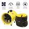 Maxx Air Confined Space Ventilator and Polyvinyl Hose, 120 V, 2000 cfm, Steel, Industrial Yellow HVHF 12COMBO - alternate 4