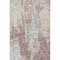 Homeroots 3' X 5' Plum And Ivory Abstract Washable Indoor Outdoor Area Rug 643619 - alternate 1