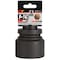 Performance Tool 1 in. Dr. Impact Socket, 1-7/8 in. Deep, Chrome Moly, Black Phosphate M745-44 - alternate 2
