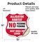 Signmission Alligator Warning Shield Sign Alligator, 12 Inch X 12 Inch, Vinyl Decal SHI-D-12-357 - alternate 6