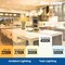 Bulbrite 8" Canless 4000K, 100w Equivalent, New Construction Integrated LED Recessed Lght Kit Metal JBOX, 2PK 861683 - alternate 12
