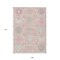 Homeroots 9' X 12' Pink Ivory And Gray Damask Washable Indoor Outdoor Area Rug 599446 - alternate 6