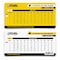 Fuel Stickers 2 Stroke Oil Mix Chart, Quick Reference Chart, Spill Proof, Double-Sided, Imperial / Metric, 2PK OIL-MIX-CHART-2PK - alternate 1