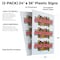 Signmission Shish Kabobs, Plastic Signs Only 24 Inch x 36 Inch, Corrugated Plastic, 2PK CSB-2436-2PACK-Shish Kabobs - alternate 2