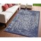 Homeroots 4' X 6' Navy Blue Indoor Outdoor Area Rug 555578 - alternate 1