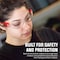 Bison Life Safety Glasses, Anti-Scratch, Clear Lens Blue Temple Lens, Frameless BLSH-ESCR-CLLCT-SG7BL-12 - alternate 7