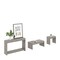Homeroots Set of Three 43" Light Gray Coffee Table 528809 - alternate 7
