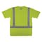 Ergodyne Hi-Vis Shirt, 5XL, Lime, Short Sleeve 21839 - alternate 5