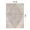World Rug Gallery Modern Geometric Area Rug 7 ft 10 in x 10 ft Beige WR91BEIGE8X10 - alternate 6