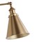 Jonathan Y Rover 7" Classic Industrial Metal Adjustable Arm LED Wall Sconce, Brass Gold, 2PK JYL7461A-SET2 - alternate 8