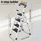 Wrightmaster 4 ft. Steel Lightweight Step Ladder, 9 ft. Reach, with Tool Platform, 300 lb. Load Capacity Type IA ZOR-GJ4BT1 - alternate 3