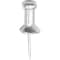 Gem Office Products Push Pins, 3/8", Aluminum, PK100 CPAL3 - alternate 1