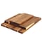 Megachef 3 Piece Acacia Wood Cutting, Prep and Serving Boards 750122194M - alternate 8