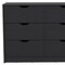 Homeroots 42" Black Four Drawer Dresser 524960 - alternate 13