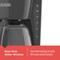 Black & Decker 12 Cup Programmable Coffee Maker in Gray CM1165GY - alternate 6