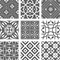 Homeroots 12" X 12" Gray and White Mosaic Peel and Stick Removable Tiles 555905 - alternate 8