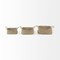 Homeroots Set of Three Natural Wicker Basket, 3PK 392164 - alternate 1