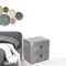 Homeroots 24" Silver Two Drawer Nightstand 488768 - alternate 6